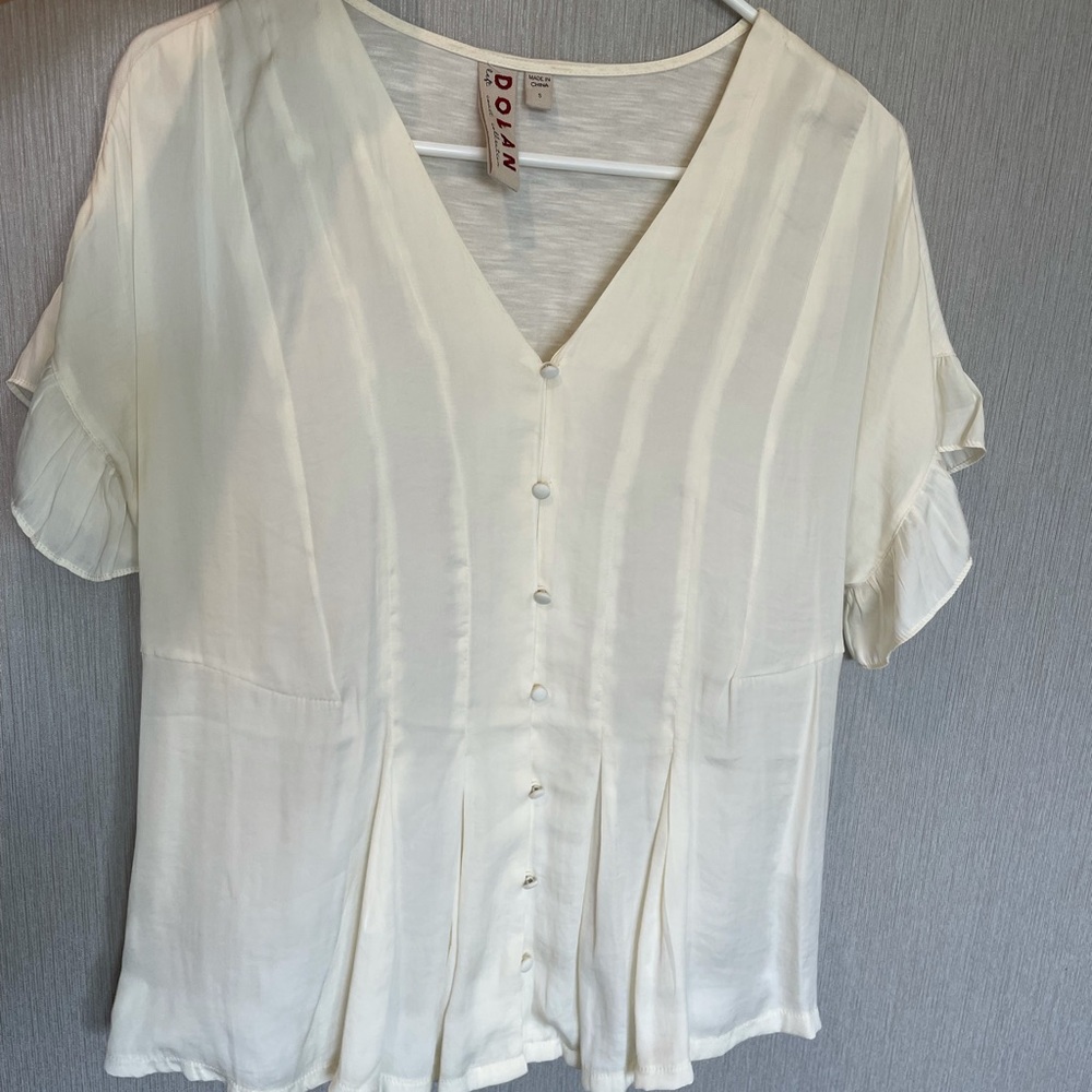 Anthropologie Dolan silk shirt